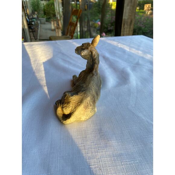 VTG O'Well Christmas Nativity DONKEY Grandeur Noel Porcelain Figurine 5x7in EUC - Picture 6 of 11